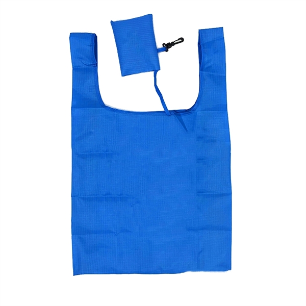 Oxford Folding T-Shirt Style Grocery Shopping Tote Bag - Oxford Folding T-Shirt Style Grocery Shopping Tote Bag - Image 6 of 6