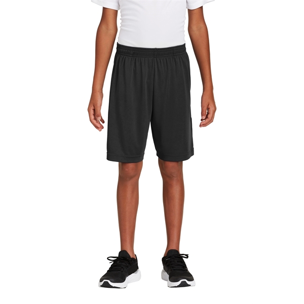Sport-Tek Youth PosiCharge Competitor Pocketed Short.