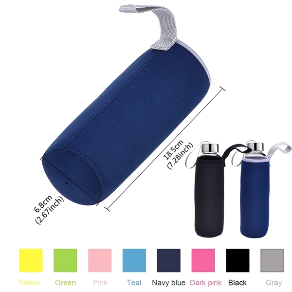 Neoprene Water Bottle Sleeve - Neoprene Water Bottle Sleeve - Image 0 of 4