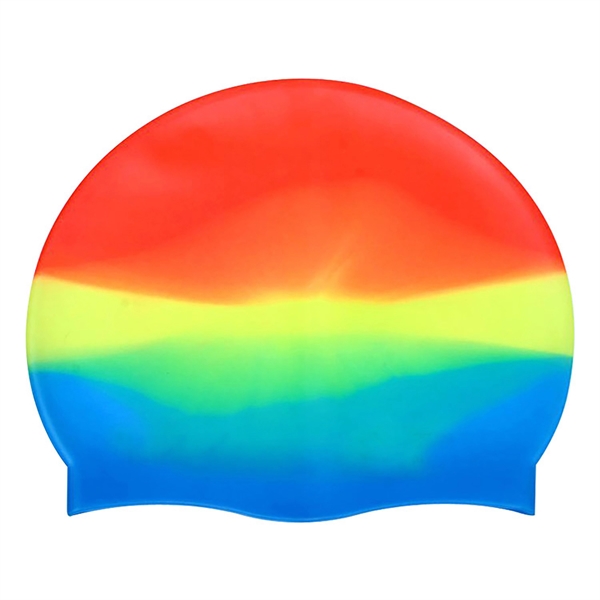 Kids Silicone Swim Cap - Kids Silicone Swim Cap - Image 4 of 8