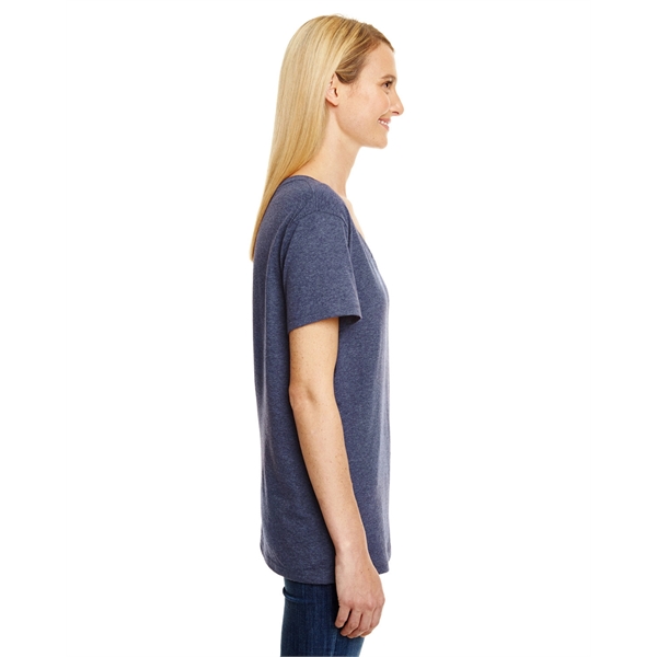 Hanes Ladies' Perfect-T Triblend V-Neck T-shirt - Hanes Ladies' Perfect-T Triblend V-Neck T-shirt - Image 28 of 63