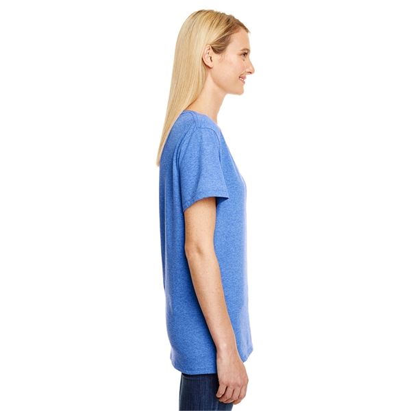 Hanes Ladies' Perfect-T Triblend V-Neck T-shirt - Hanes Ladies' Perfect-T Triblend V-Neck T-shirt - Image 33 of 63