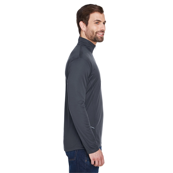 UltraClub Men's Cool & Dry Sport Quarter-Zip Pullover - UltraClub Men's Cool & Dry Sport Quarter-Zip Pullover - Image 19 of 49