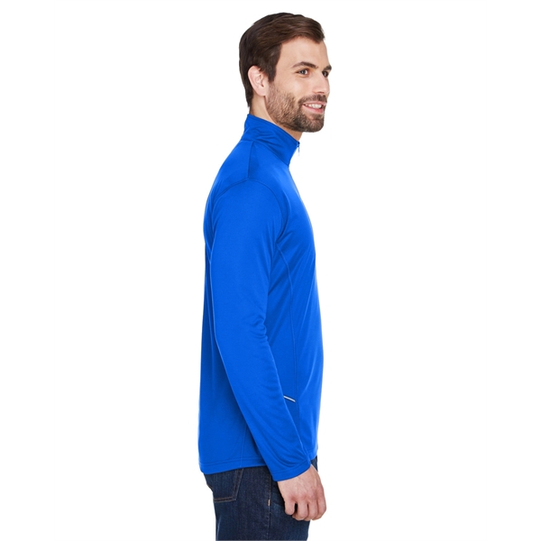 UltraClub Men's Cool & Dry Sport Quarter-Zip Pullover - UltraClub Men's Cool & Dry Sport Quarter-Zip Pullover - Image 30 of 49