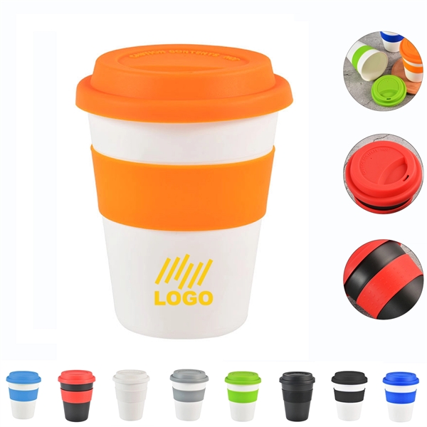 12oz Travel Coffee Cup with Lid - 12oz Travel Coffee Cup with Lid - Image 0 of 9