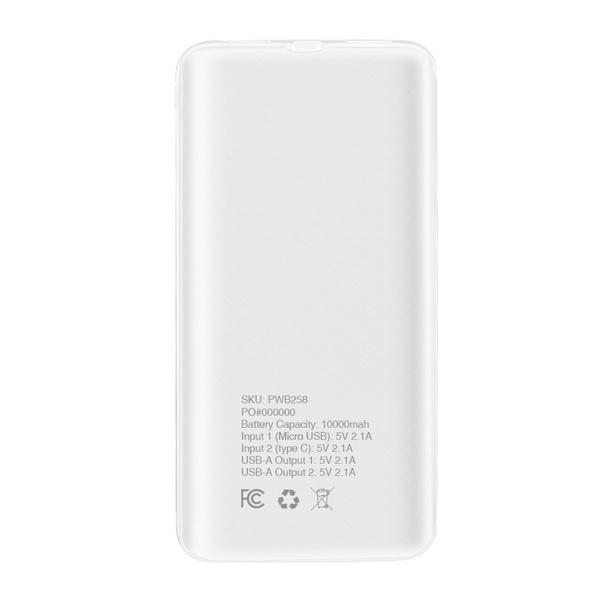 Tarzana 10,000mAh Power Bank - Tarzana 10,000mAh Power Bank - Image 2 of 9