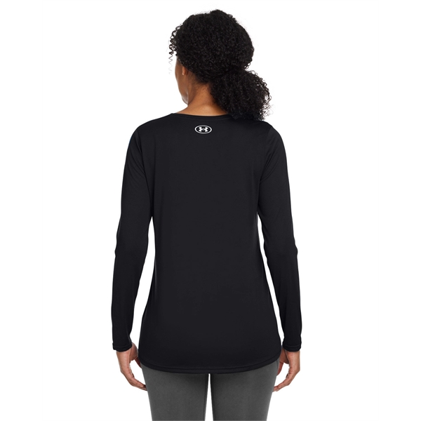 Under Armour Ladies' Team Tech Long-Sleeve T-Shirt - Under Armour Ladies' Team Tech Long-Sleeve T-Shirt - Image 3 of 55