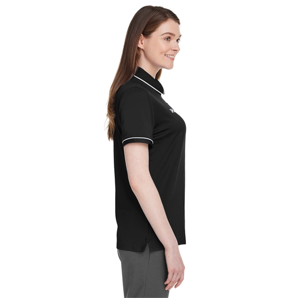 Under Armour Ladies' Tipped Teams Performance Polo - Under Armour Ladies' Tipped Teams Performance Polo - Image 10 of 47