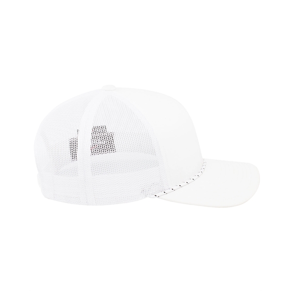 Pacific Headwear Trucker Snapback Braid Cap - Pacific Headwear Trucker Snapback Braid Cap - Image 15 of 70