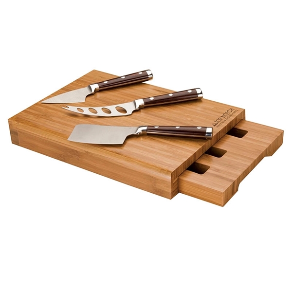 Bambu Bamboo Cheese Set - Bambu Bamboo Cheese Set - Image 3 of 4