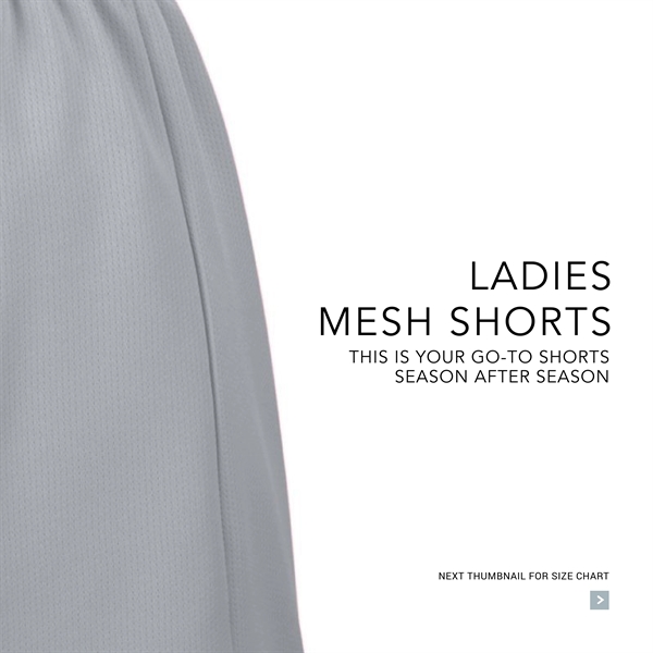 Ladies' Wicking Mesh Short - Ladies' Wicking Mesh Short - Image 15 of 16