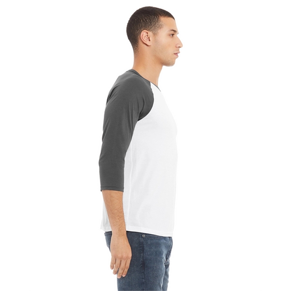 Bella + Canvas Unisex Three-Quarter Sleeve Baseball T-Shirt - Bella + Canvas Unisex Three-Quarter Sleeve Baseball T-Shirt - Image 108 of 194