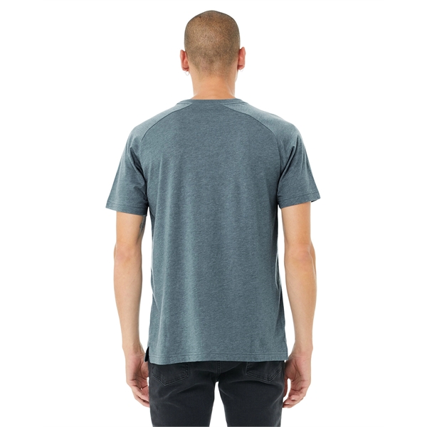 Bella + Canvas Men's Heather CVC Raglan T-Shirt - Bella + Canvas Men's Heather CVC Raglan T-Shirt - Image 11 of 46