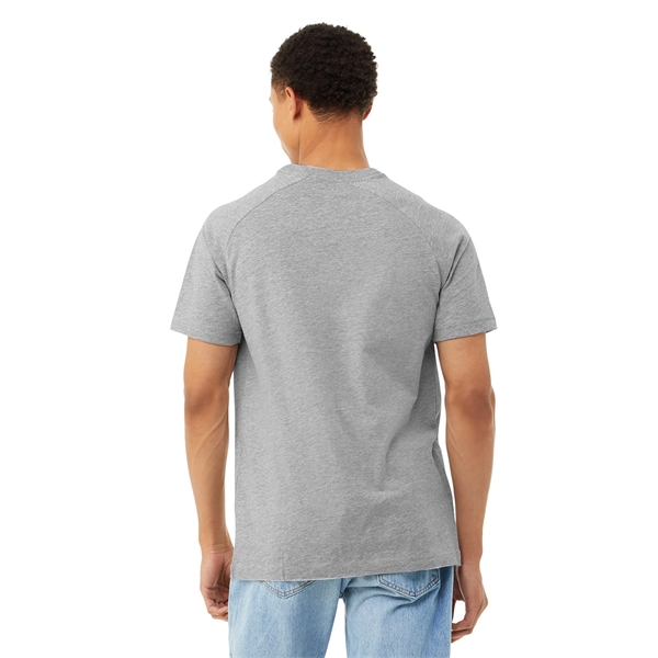 Bella + Canvas Men's Heather CVC Raglan T-Shirt - Bella + Canvas Men's Heather CVC Raglan T-Shirt - Image 17 of 46