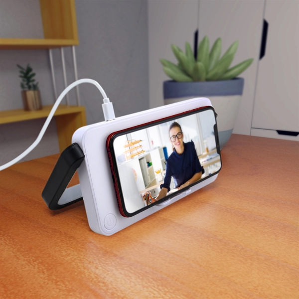 Chi-Charge Phone Stand with Warm Light Lamp - Chi-Charge Phone Stand with Warm Light Lamp - Image 1 of 11