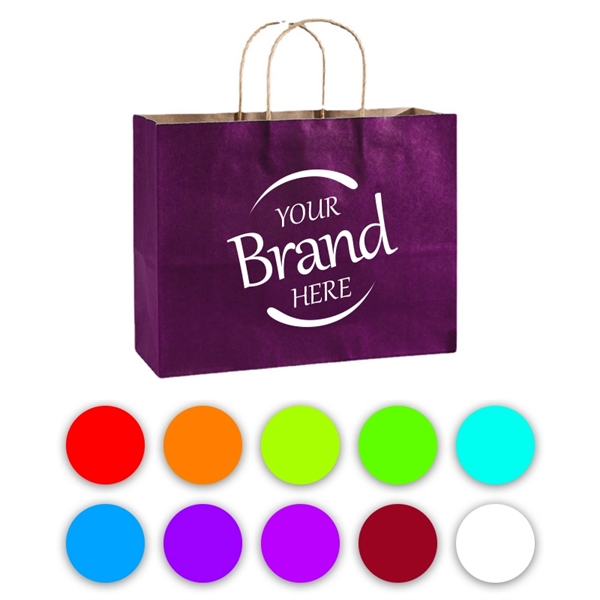 Kraft Paper Shopping Gift Tote Bag - Kraft Paper Shopping Gift Tote Bag - Image 0 of 4