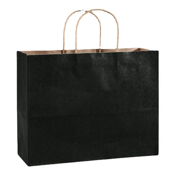 Kraft Paper Shopping Gift Tote Bag - Kraft Paper Shopping Gift Tote Bag - Image 4 of 4