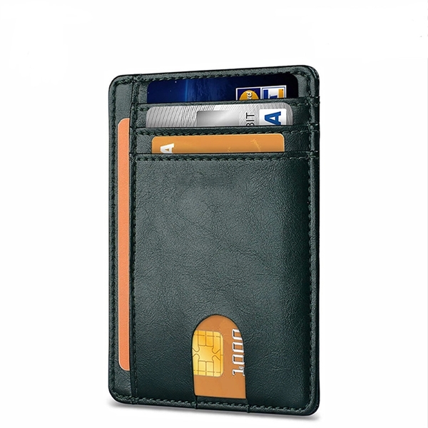 RFID Blocking Slim Wallet - RFID Blocking Slim Wallet - Image 9 of 16