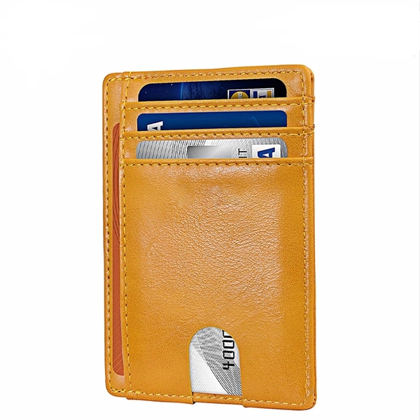 RFID Blocking Slim Wallet - RFID Blocking Slim Wallet - Image 13 of 16