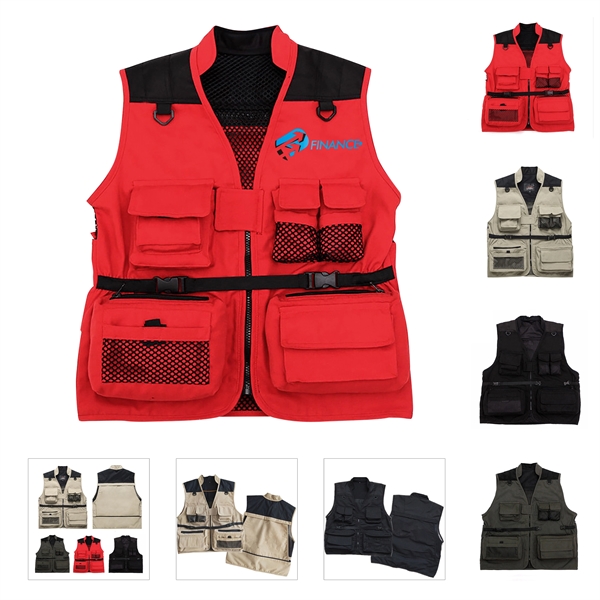 Unisex Photography Fishing Vest - Unisex Photography Fishing Vest - Image 0 of 4