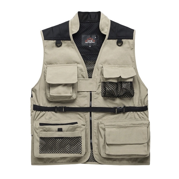 Unisex Photography Fishing Vest - Unisex Photography Fishing Vest - Image 2 of 4