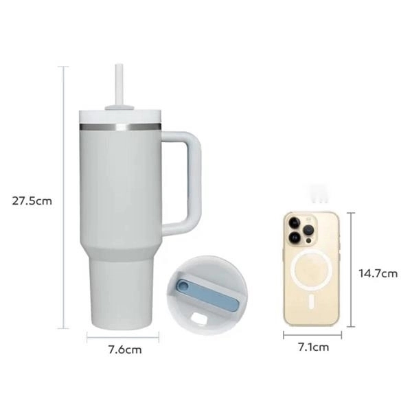 40 Oz Vacuum Insulated Mug - 40 Oz Vacuum Insulated Mug - Image 2 of 2