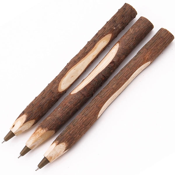 Eco-friendly Natural Wooden Pen - Eco-friendly Natural Wooden Pen - Image 1 of 3