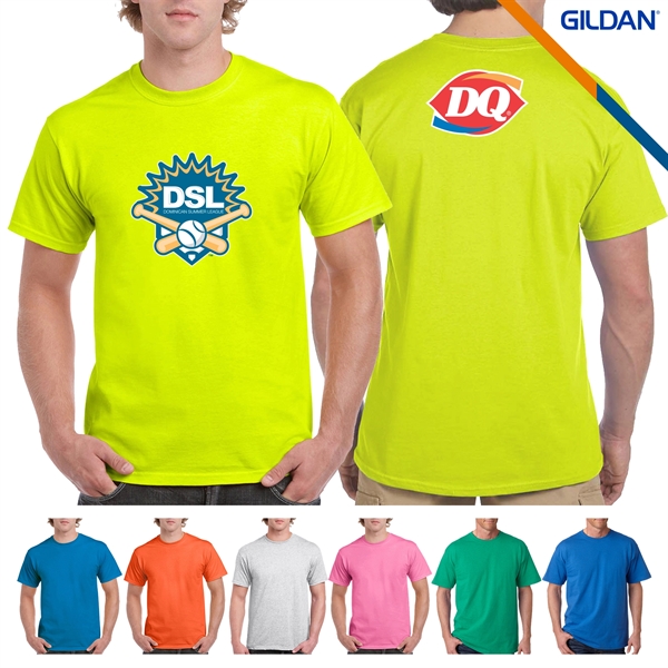 Gildan® 6 oz Ultra Cotton Preshrunk Tees - Gildan® 6 oz Ultra Cotton Preshrunk Tees - Image 1 of 12