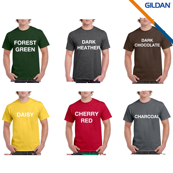 Gildan® 6 oz Ultra Cotton Preshrunk Tees - Gildan® 6 oz Ultra Cotton Preshrunk Tees - Image 11 of 12