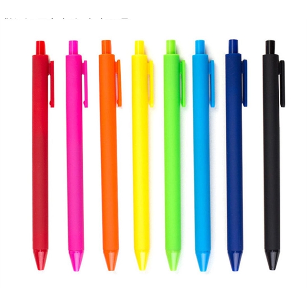 Soft Touch Retractable Gel Pen - Soft Touch Retractable Gel Pen - Image 0 of 3