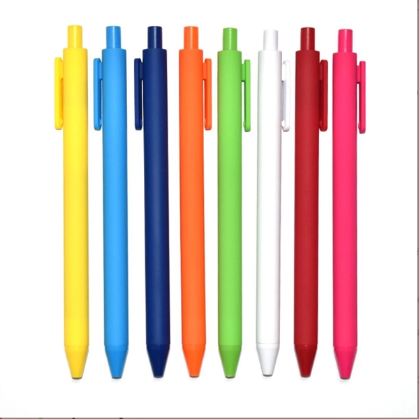 Soft Touch Retractable Gel Pen - Soft Touch Retractable Gel Pen - Image 1 of 3