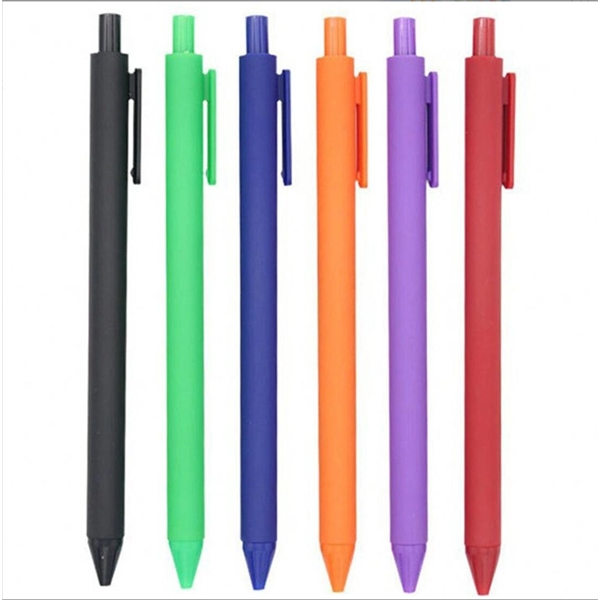 Soft Touch Retractable Gel Pen - Soft Touch Retractable Gel Pen - Image 2 of 3