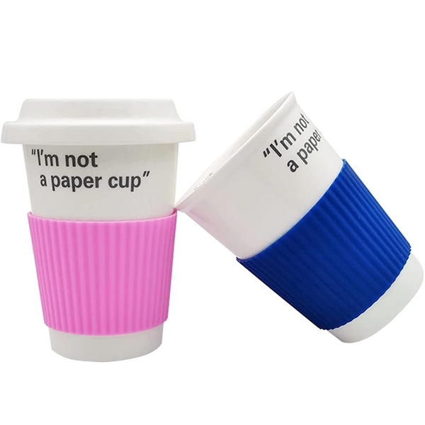 Silicone Coffee Cup Sleeves - Silicone Coffee Cup Sleeves - Image 11 of 12
