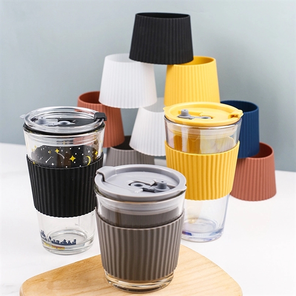 Silicone Coffee Cup Sleeves - Silicone Coffee Cup Sleeves - Image 12 of 12
