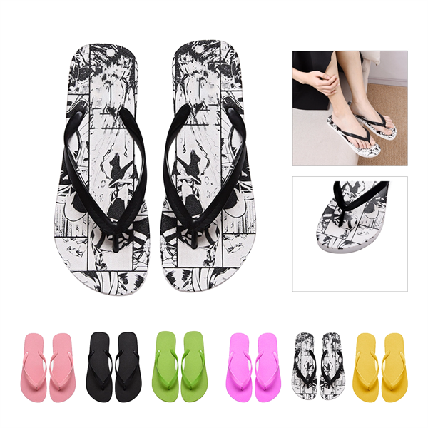Custom Summer Outdoor Beach Flip Flops - Custom Summer Outdoor Beach Flip Flops - Image 0 of 1