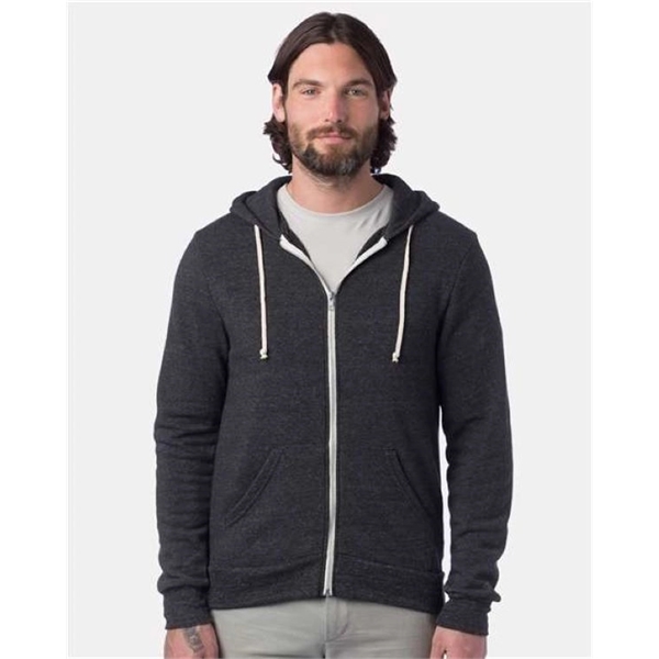 Alternative Rocky Eco-Fleece Full-Zip Hooded Sweatshirt - Alternative Rocky Eco-Fleece Full-Zip Hooded Sweatshirt - Image 0 of 8