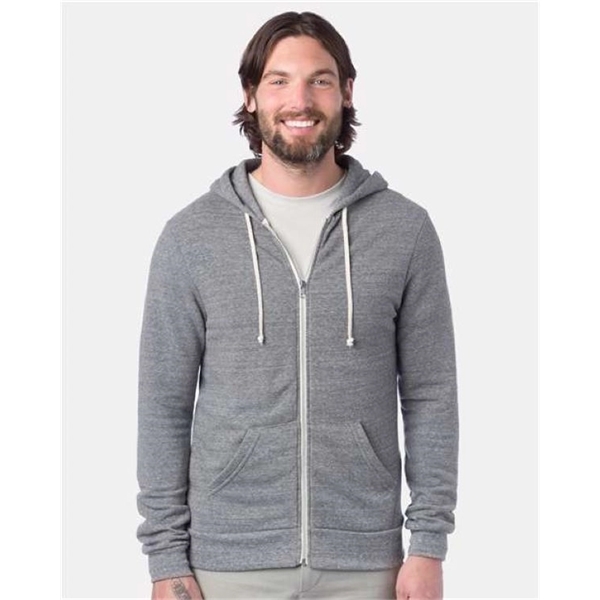 Alternative Rocky Eco-Fleece Full-Zip Hooded Sweatshirt - Alternative Rocky Eco-Fleece Full-Zip Hooded Sweatshirt - Image 1 of 8