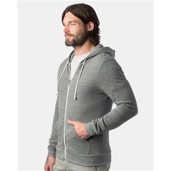 Alternative Rocky Eco-Fleece Full-Zip Hooded Sweatshirt - Alternative Rocky Eco-Fleece Full-Zip Hooded Sweatshirt - Image 2 of 8