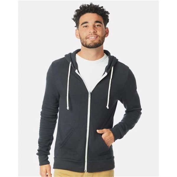 Alternative Rocky Eco-Fleece Full-Zip Hooded Sweatshirt - Alternative Rocky Eco-Fleece Full-Zip Hooded Sweatshirt - Image 4 of 8