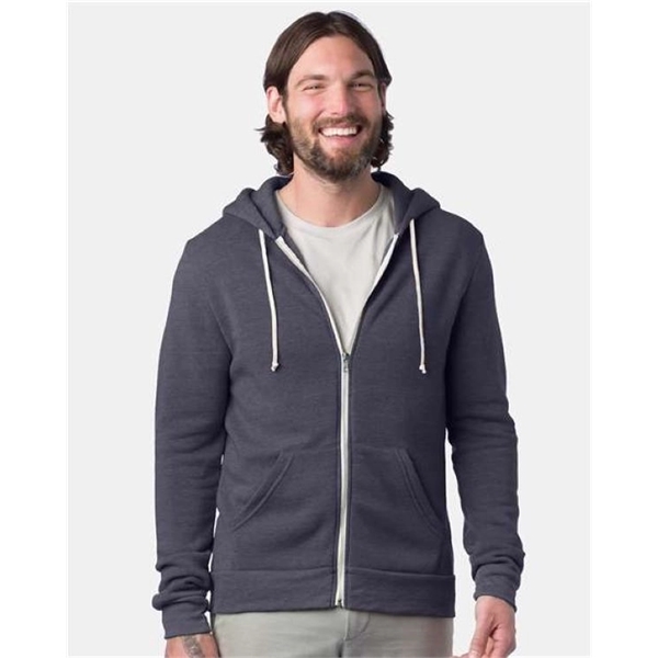 Alternative Rocky Eco-Fleece Full-Zip Hooded Sweatshirt - Alternative Rocky Eco-Fleece Full-Zip Hooded Sweatshirt - Image 5 of 8