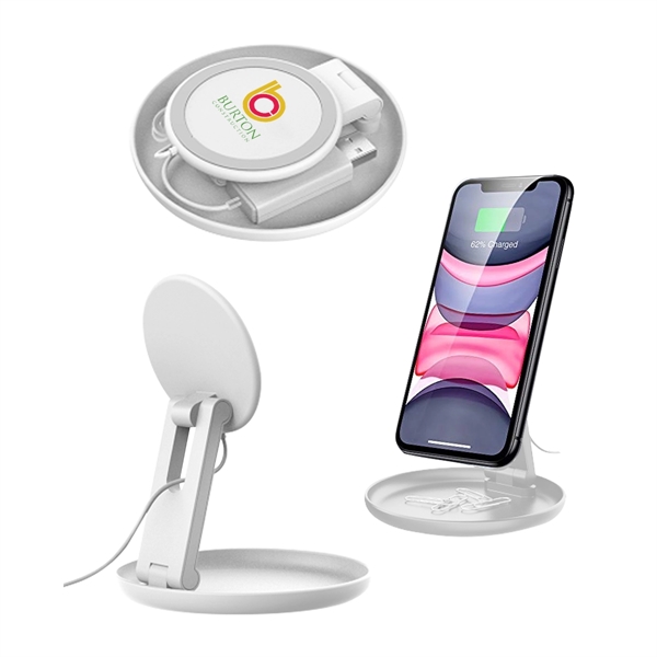 Mag Max Desktop Wireless Charger With Catchall Tray - Mag Max Desktop Wireless Charger With Catchall Tray - Image 5 of 6