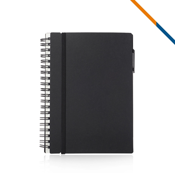 Rabia Elastic Closure Spiral Notebooks - Rabia Elastic Closure Spiral Notebooks - Image 4 of 5