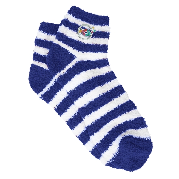 Fuzzy Stripe Socks - Fuzzy Stripe Socks - Image 10 of 10