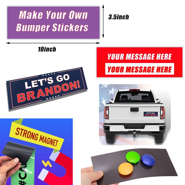 Custom Magnet Bumper Sticker - Custom Magnet Bumper Sticker - Image 1 of 1