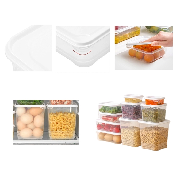 5.7"H PP Square Food Container Lunch Box - 5.7"H PP Square Food Container Lunch Box - Image 1 of 1