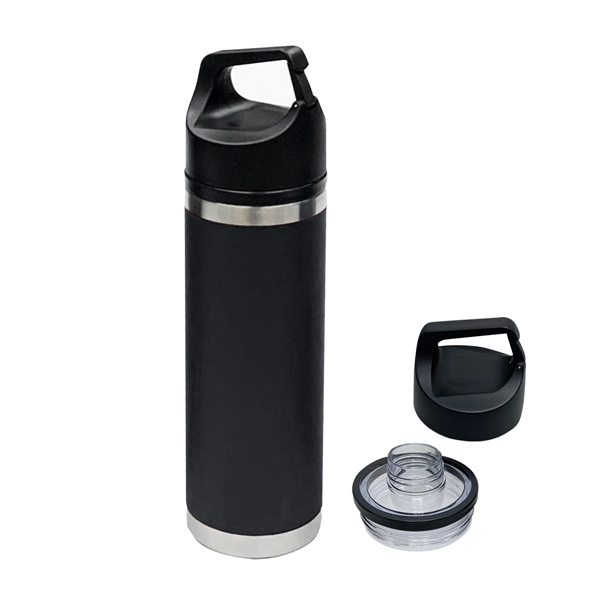 Custom 18 Oz. Full Laser Davenport Stainless Steel Bottle