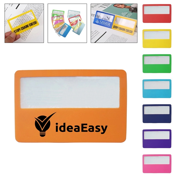 Custom Credit Card Size Magnifier - Custom Credit Card Size Magnifier - Image 0 of 0
