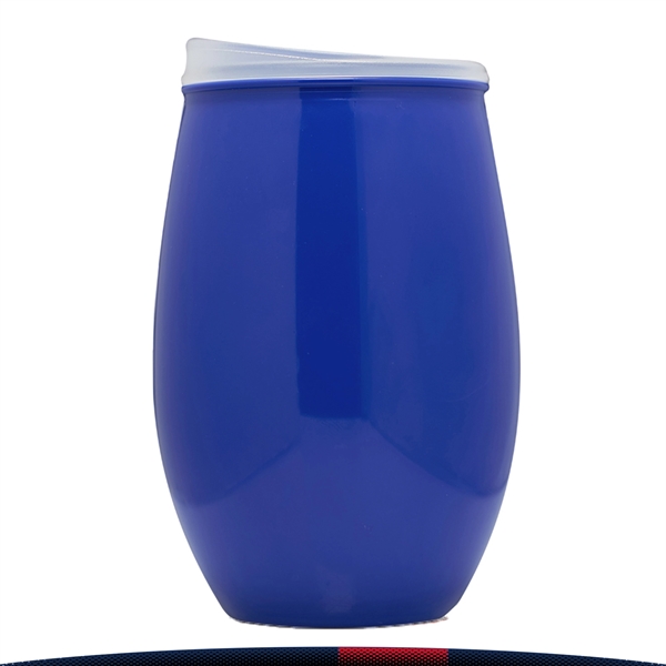 16 OZ. Tumbler Stemless Wine Glass With Lid - 16 OZ. Tumbler Stemless Wine Glass With Lid - Image 5 of 6