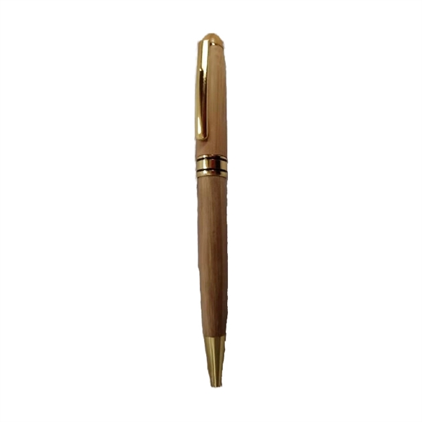 Retractable Ballpoint Bamboo Pen - Retractable Ballpoint Bamboo Pen - Image 1 of 1