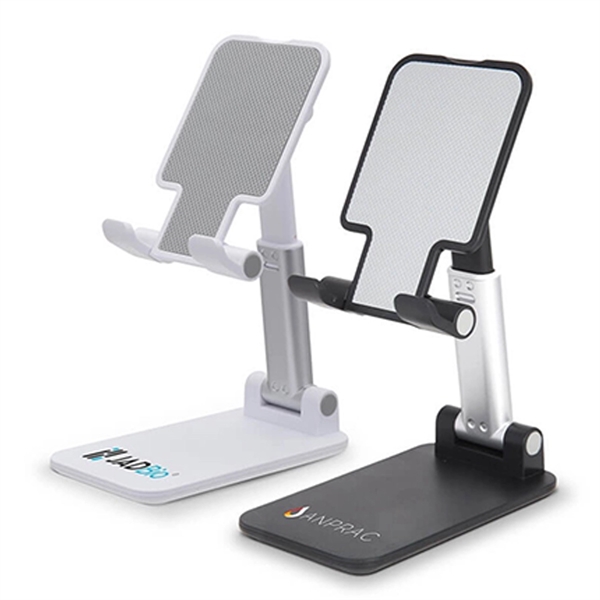 Custom Logo Adjustable Desktop CellPhone Stands Holder - Custom Logo Adjustable Desktop CellPhone Stands Holder - Image 0 of 5